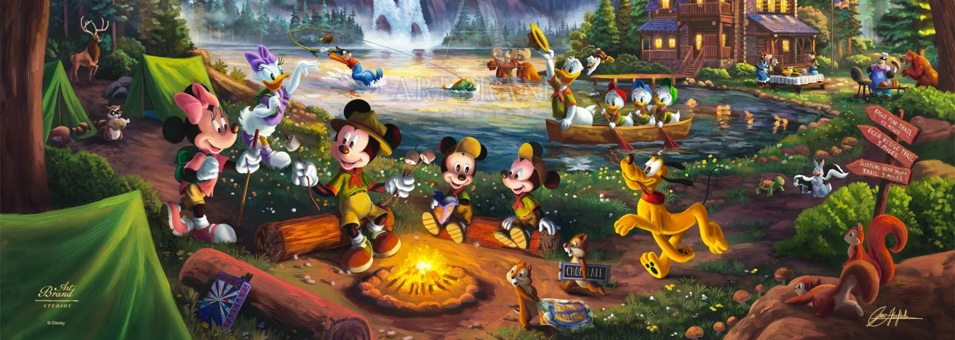 Disney Mickey Minnie Campfire Disney Mickey Minnie Campfire