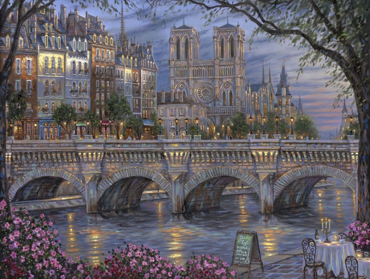 Afternoon By The River Seine
