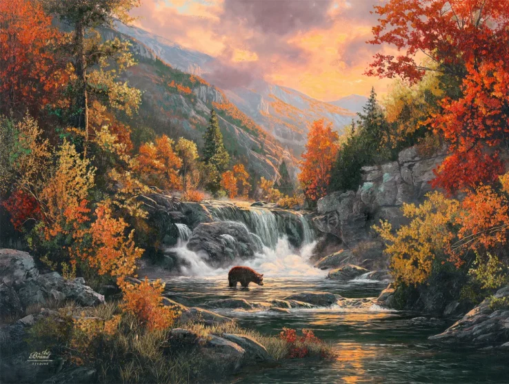 Autumn Abundance Painting by Francisco Caballero from Art Brand Studios.