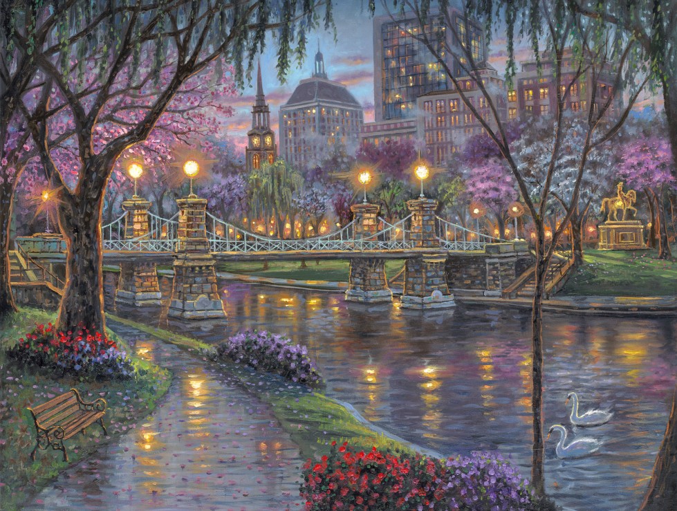 Boston, Lagoon Bridge