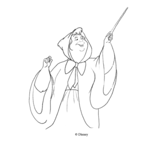Cinderella Tree Ee Sketch