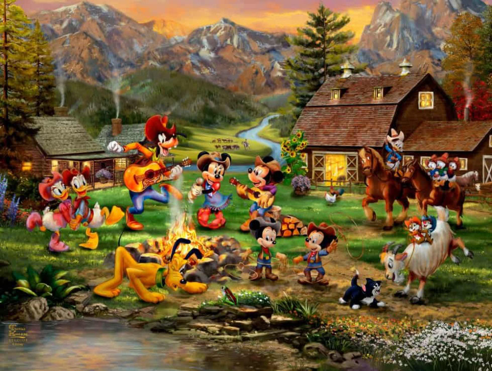 Disney Mickey and Minnie Rocky Mountain Round-Up