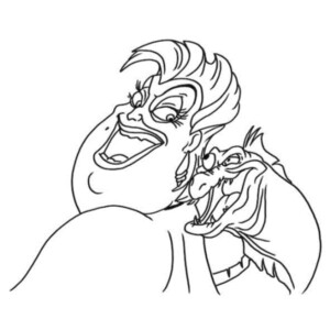 Disney Ursula Ee Sketch &Ndash; Thomas Kinkade Gallery Of Murfreesboro Disney Ursula Ee Sketch