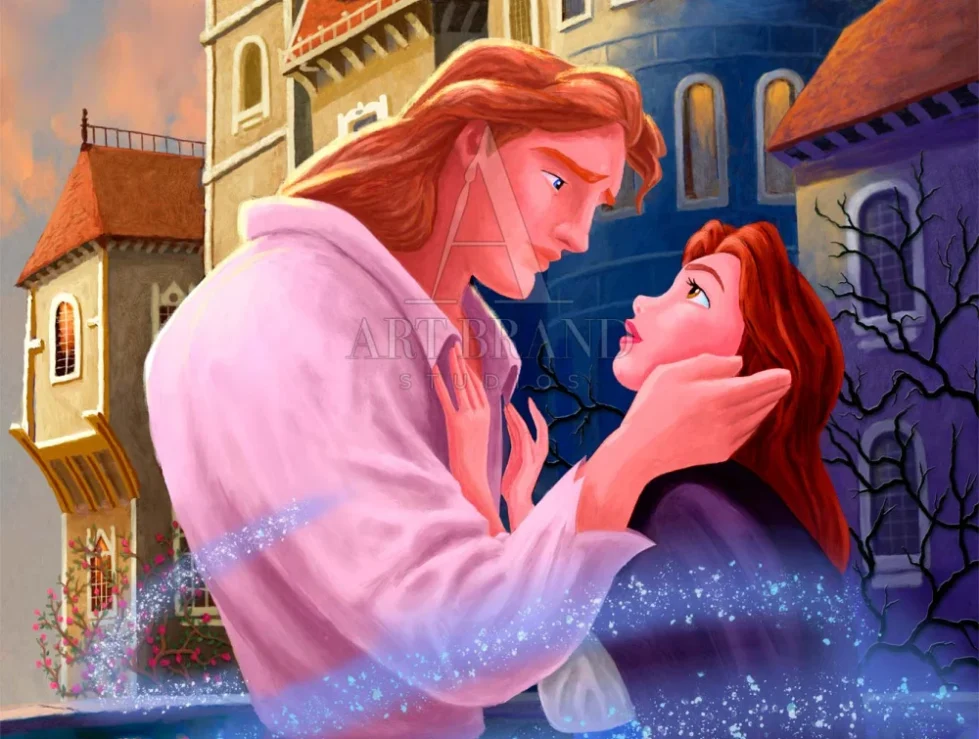 Disney&Amp;Apos;S Beauty And The Beast - Love Ever After By Dirk Wunderlich From Art Brand Studios.