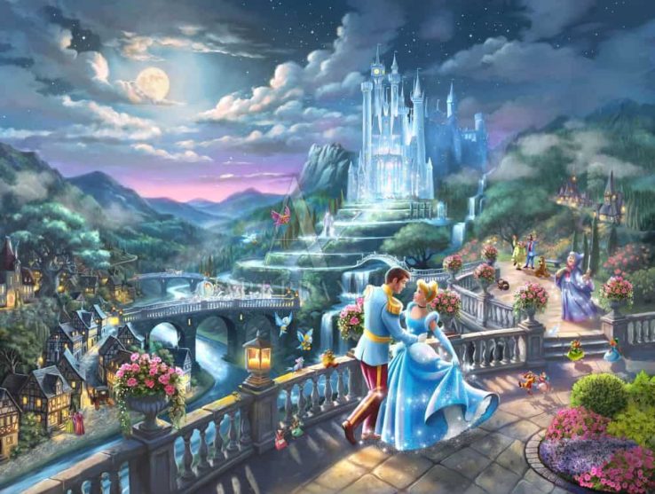 Disney's Cinderella Midnight Stroll by Scott Smith from Art Brand Studios