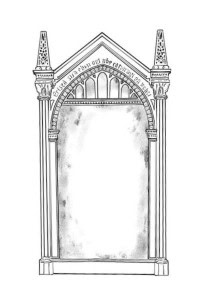 Great Hall Ee Sketch &Ndash; Thomas Kinkade Gallery Of Murfreesboro Great Hall Estate Edition Mirror Sketch