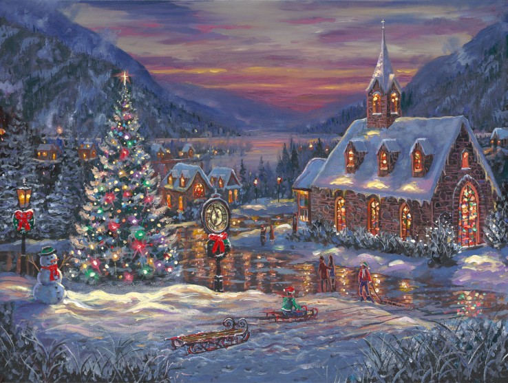 Mountain Christmas Chapel