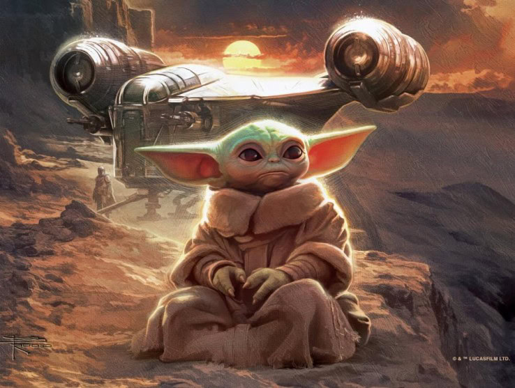 The Foundlings Journey Star Wars Painting