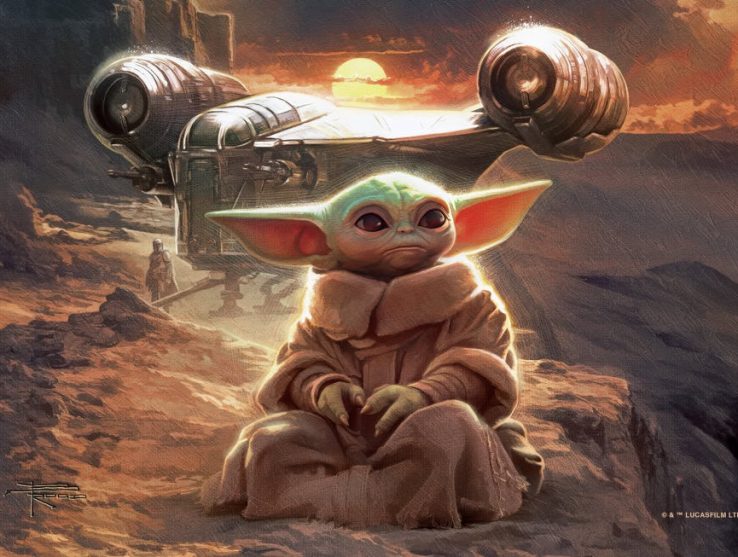 The Foundlings Journey Star Wars Painting