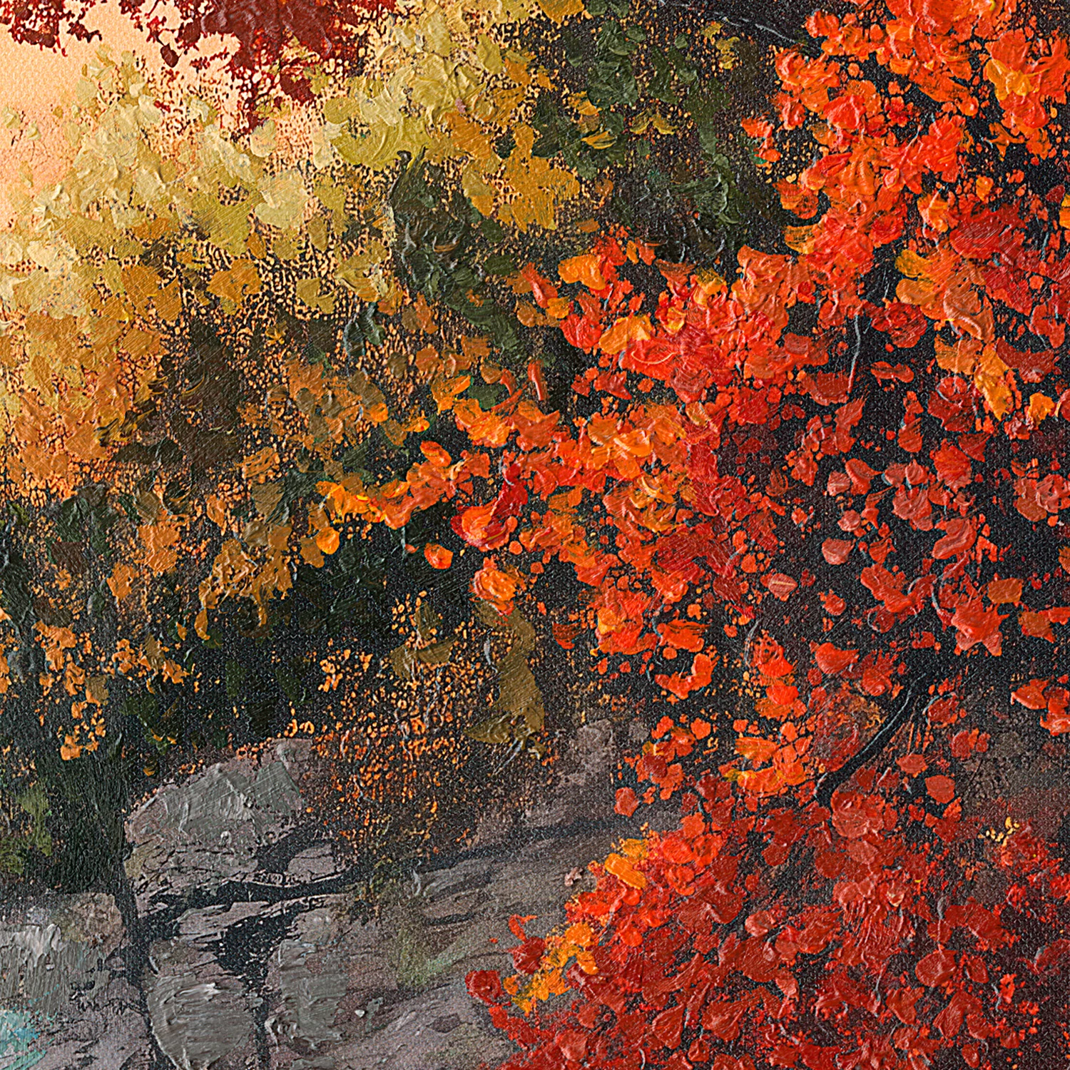 Autabu Vignette 4 &Ndash; Thomas Kinkade Gallery Of Murfreesboro Autumn Abundance
