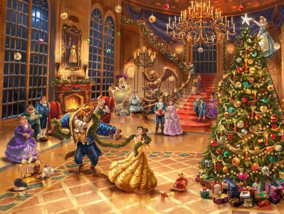 Disney Beauty And The Beast Christmas Celebration