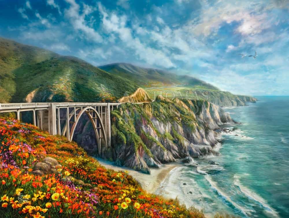 Big Sur Thomas Kinkade Gallery Of Murfreesboro