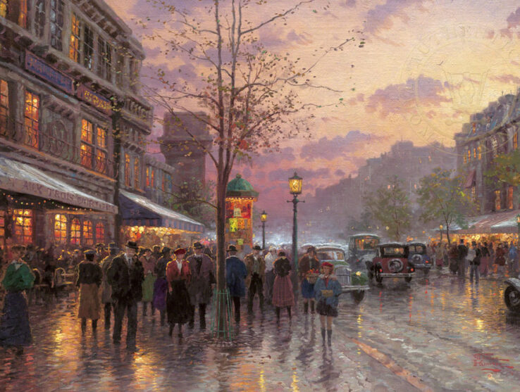 Boulevard Lights, Paris