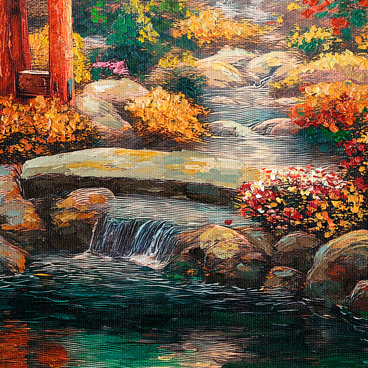 Caballero Vignette 5 &Ndash; Thomas Kinkade Gallery Of Murfreesboro Garden Of Tranquility