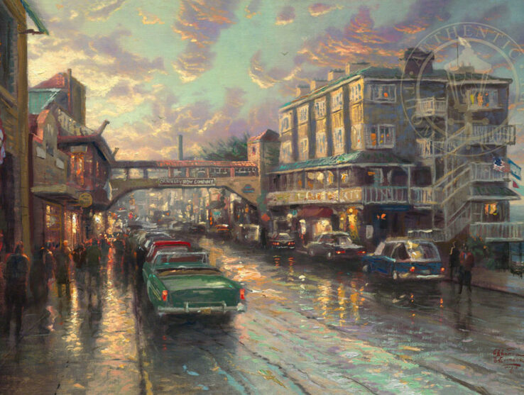 Cannery Row Sunset