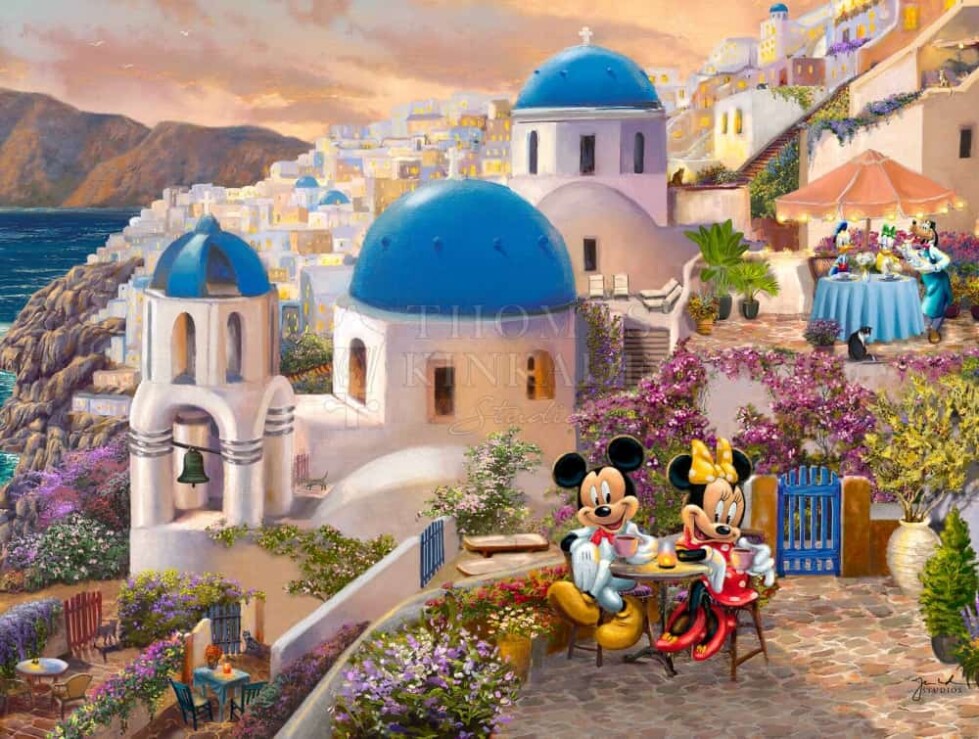 Disney Mickey And Minnie In Greece