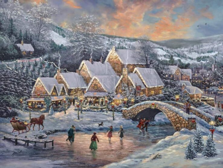 Christmas At Lamplight Village