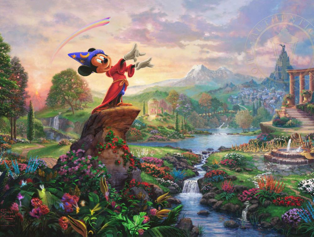 Fun Art For Young At Heart &Ndash; Thomas Kinkade Gallery Of Murfreesboro Fantasia By Thomas Kinkade Studios