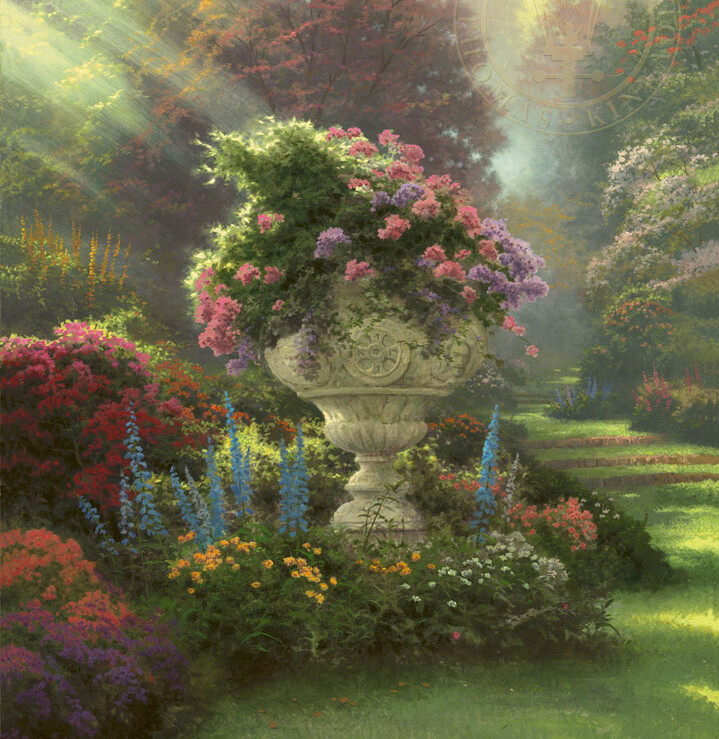 Thomas Kinkade - Moonlit Sleigh Ride - Limited Edition Print