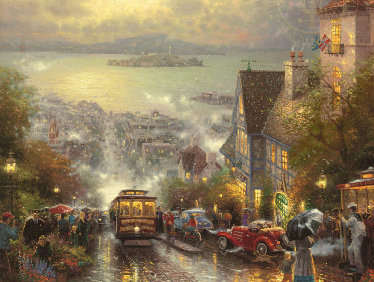 San Francisco, Hyde Street And The Bay