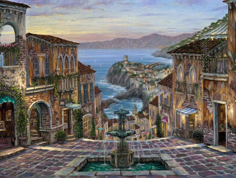 Summer In Vernazza By Robert Finale