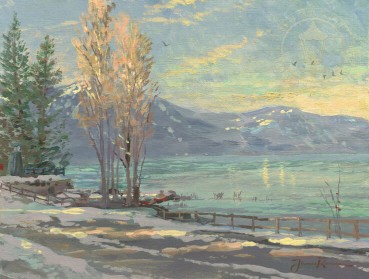 Lake Tahoe Shoreline, Winter