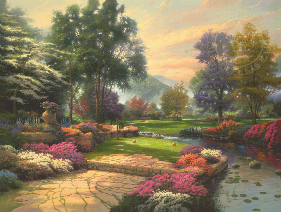 トーマス・キンケイド、 Is Where the Heart Is Ⅱ Home Is Where The Heart Is II – Thomas Kinkade Gallery Of