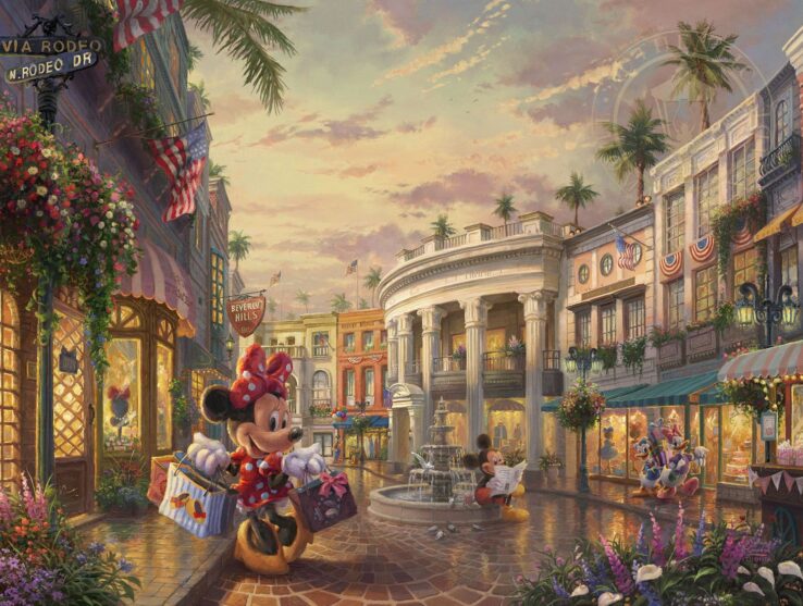 Minnie Rocks The Dots On Rodeo Drive