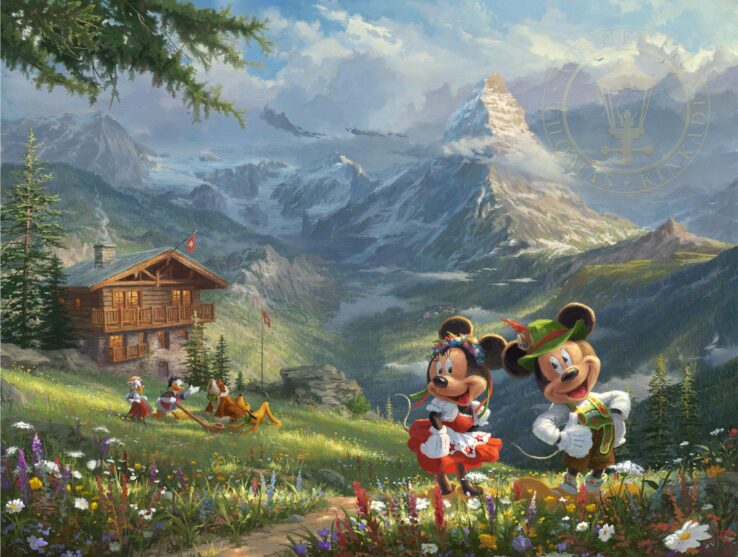 Mickey &Amp; Minnie In The Alps
