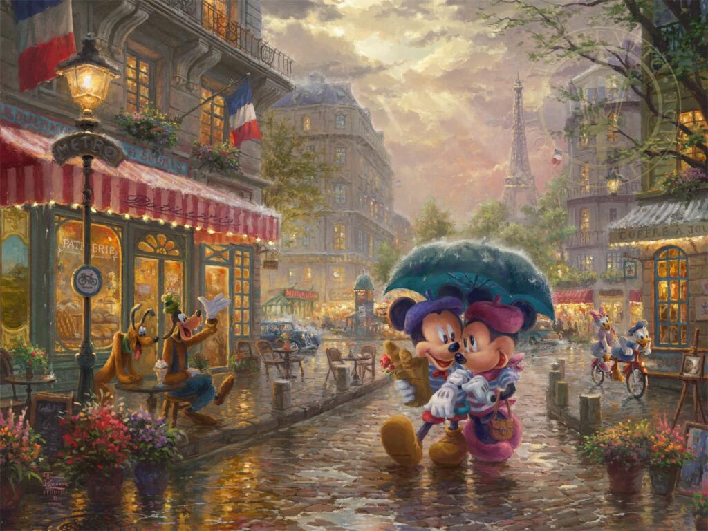 Mickey & Minnie In Paris