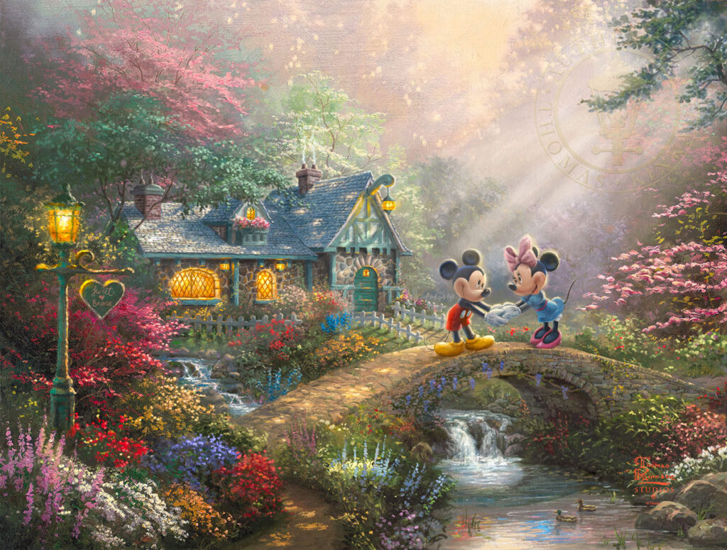 Disney Mickey And Minnie – Sweetheart Bridge