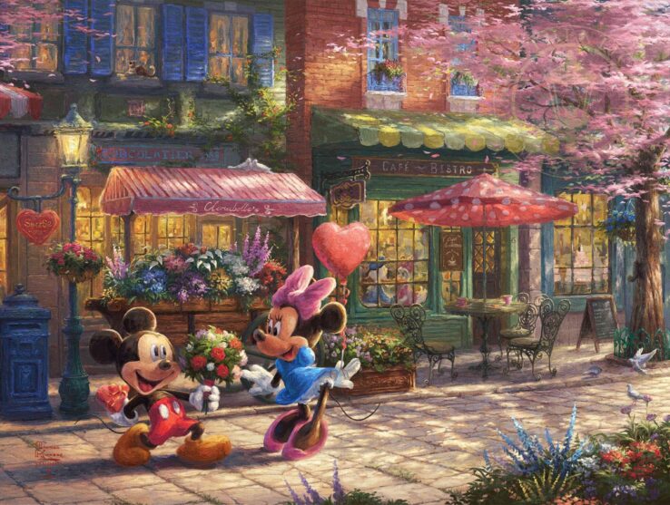 Mickey And Minnie - Sweetheart Café
