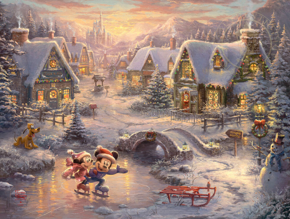 Moonlit Sleigh Ride – Thomas Kinkade Gallery Of Murfreesboro