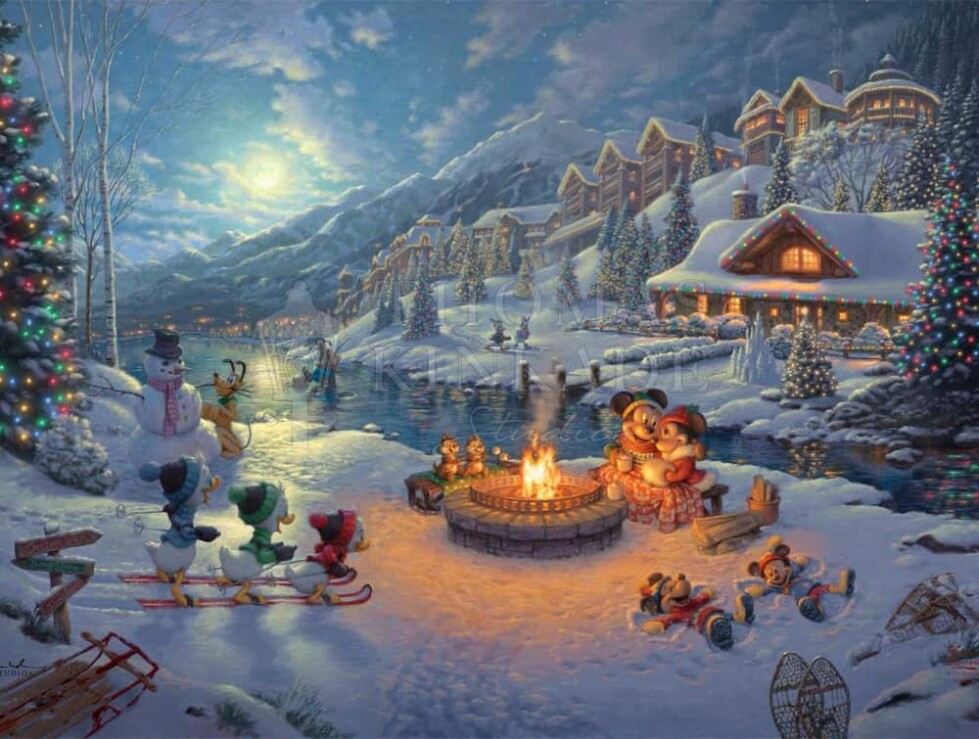 Disney – Mickey And Minnie Christmas Lodge