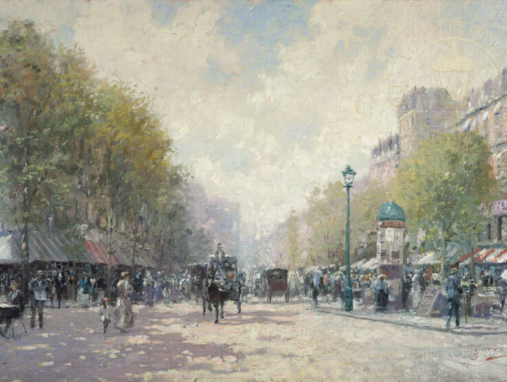 Morning On The Boulevard