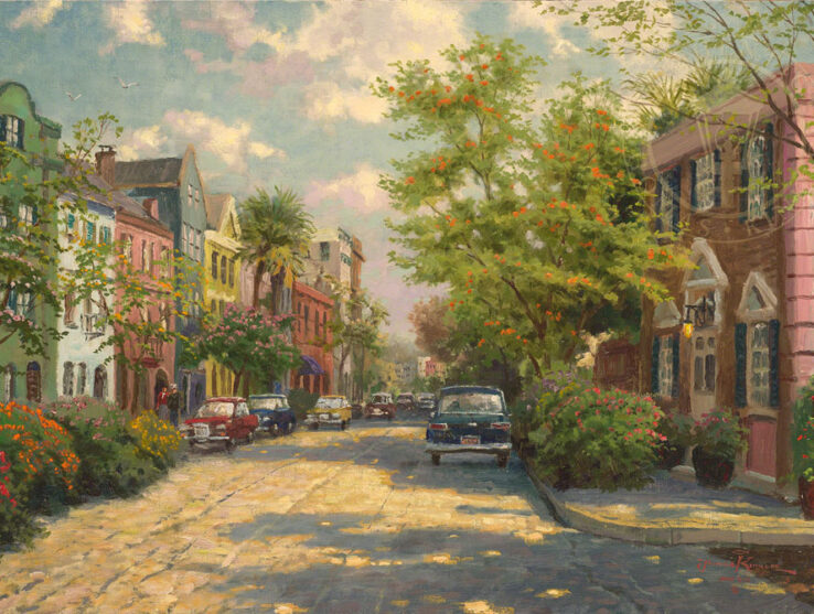 Rainbow Row, Charleston