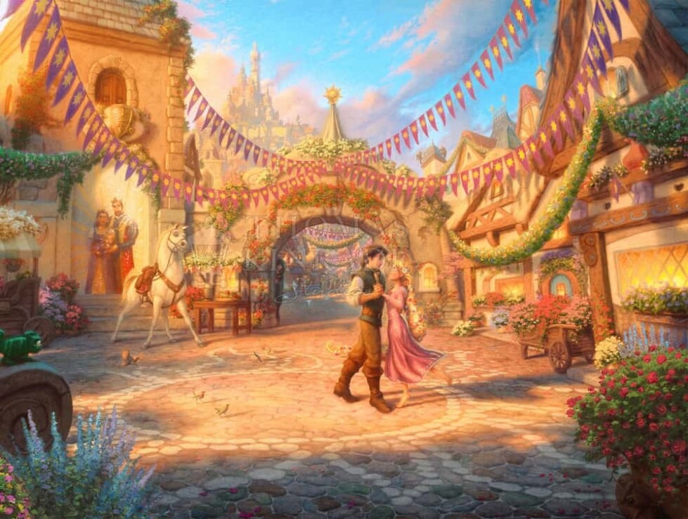 Rapunzel – Dancing In The Sunlit Courtyard