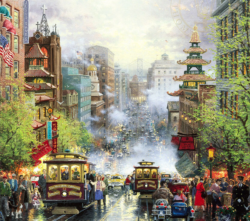 【美品】トーマスキンケード☆MILLER'S RESTAURANT The Miller's Cottage, Thomashire – Thomas Kinkade Gallery Of