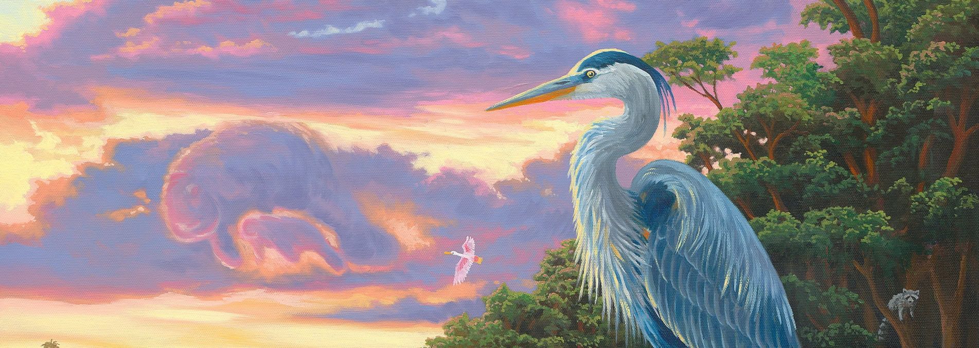 Spirit Of The Everglades Painting