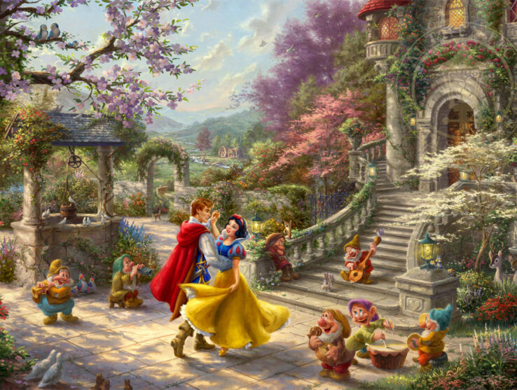 Snow White Dancing In The Sunlight